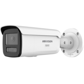 Camera de supraveghere IP Bullet 4MP Hikvision DS-2CD2T87G3-LIY(2.8MM), lentila fixa 2.8mm, iluminare min: Color: 0.0005 Lux @ (
